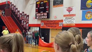 Hardin High School renames gym Laura Sundheim Gymnasium [upl. by Ahsirtal]