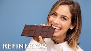 I Learned How To Be A Lindt Chocolate Maker  Lucie For Hire  Refinery29 [upl. by Alol169]