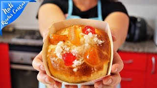 ROSCÓN DE REYES DIFERENTE CASERO Y RICO ¿Te lo vas a perder  Nati recetas caseras [upl. by Kraft497]