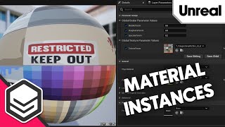 Creating Material Instances in Unreal Engine Tutorial  SyntyStudios [upl. by Tu260]