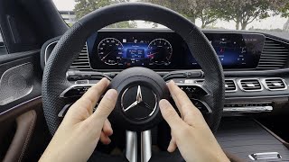 Steering Wheel and Cluster in the Mercedes Benz GLS [upl. by Naga]