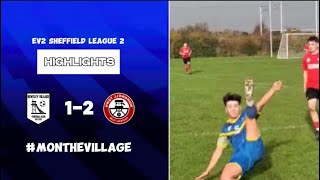 Bentley Village vs Wombwell Town Res 12  EV2 Sheffield County League Div 2 [upl. by Niwrehs]