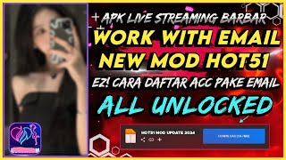 NEW MOD HOT51 ALL UNLOK ROOM BISA BIKIN ACC PAKE EMAIL TANPA RIBET ❗ ANTI AUTO KICK SYSTEM APP CUY ❗ [upl. by Ydrah]