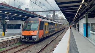 Sydney Trains Line T3 CRRCDowner Rail BSet B5 departing Central City Circle 🇦🇺 [upl. by Iridis572]