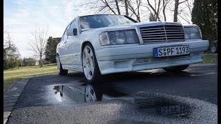 Mercedes 190e Brabus with AMG 36 Swap 47 [upl. by Hasen333]