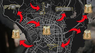 GTA 5  Best Secret Weapon amp Money Locations  Unlimited Money amp Rare Weapons [upl. by Newcomb961]