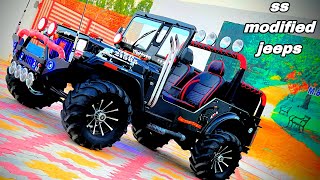 New Modified Jeep Same To Same Ready Creation Next Level Look [upl. by Irtimid]