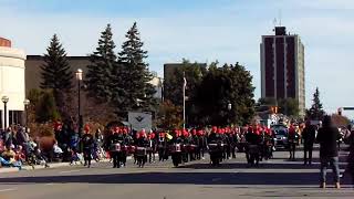 Vista Hills Marching Band Thanksgiving Day Parade  clip MAH05018 [upl. by Roma]