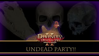 Undead Party  Divinity 2 Original Sin  Definitive Edition [upl. by Naitsirk]