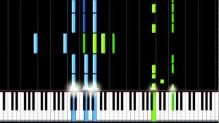 HOW TO PLAY quotDiamondsquot In The Sky  Rihanna  HARD Piano Tutorial Synthesia [upl. by Jemina]