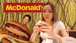 Eating Singaporean McDonalds MUST TRY [upl. by Assertal]