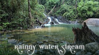 💦🌿 Cleanse Your Spirit with Rainy Mountain Stream ASMR ☘️ Reconnect with Nature 🌊☘️💧 [upl. by Rennat]