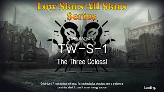 Arknights TWS1 Guide Low Stars All Stars [upl. by Norrad680]