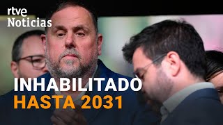 CATALUÑA JUNQUERAS se ofrece a LIDERAR ERC tras la DEBACLE del 12M y la SALIDA de ARAGONÈS  RTVE [upl. by Eey]