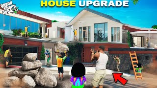 GTA 5  Franklin Shinchan amp Pinchan Almost Complete Their Ultimate Luxury House Upgrade GTA 5 [upl. by Anohsal199]