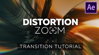 Smooth Distortion Zoom Transition  After Effects Tutorial  Like Handy Seamless Transitions [upl. by Annala]