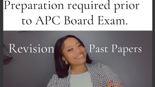 What’s required prior to the APC Board Exam  SAICA APC Board Exam  Revision  Past Papers [upl. by Sunny618]