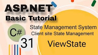 viewState  state management system in aspnet client site statemanagement system [upl. by Khalil]