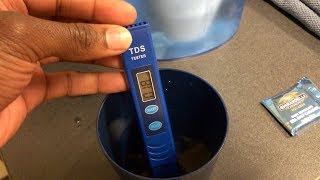 TDS Water Test Zero Water Filter IT WORKS [upl. by Bearce565]