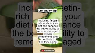 What foods help remove damaged cells shorts longevity cucumber fisetin [upl. by Ylrebnik287]