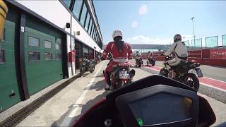 Ducati Hypermotard 1100s race at Misano World Circuit Marco Simoncelli 1 [upl. by Ssirk]