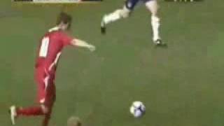 Aaron Ramsey Goal Vs England U21s [upl. by Idoux]