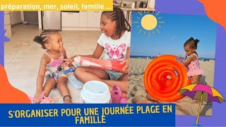 VLOG  ORGANISATION DUNE JOURNÉE PLAGE EN FAMILLE 24H AVEC BABYMATIFA [upl. by Elia861]