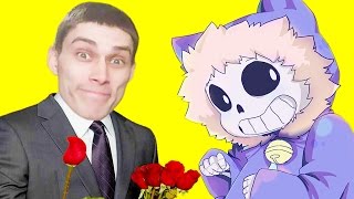 СВИДАНИЕ С САНСОМ  UnderLOVETale 2 An Undertale Dating Sim GAME [upl. by Bartley]