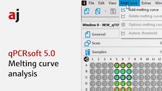 2 qPCRsoft 50 – Melting curve analysis [upl. by Towbin803]