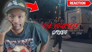 G Fredo  Lose Yourself Official Music Video Reaction [upl. by Borrell316]