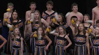 Lawrence Area School Te Kapa Haka o Tuapeka Otago Polyfest 2024 [upl. by Ecirtaemed]