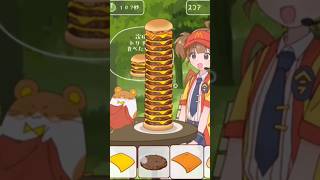 A game where you eat a lots of Double Cheese dabuchitabemakurugame [upl. by Swayder]