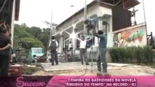 Programa Sucesso  Bastidores da novela Ribeirão do Tempo da Record [upl. by Soren]