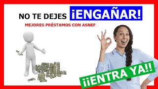 ✅ MEJORES PRÉSTAMOS CON ASNEF 2022 ✅ ¿Cómo CONSEGUIR un Préstamo con Asnef 👈 ¡¡¡ESTO FUNCIONA 👈 [upl. by Tekla740]