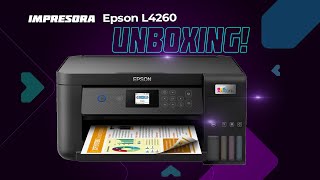 Unboxing de la Epson L4260  Impresora Multifuncional con Tanque de Tinta [upl. by Ynavoeg213]