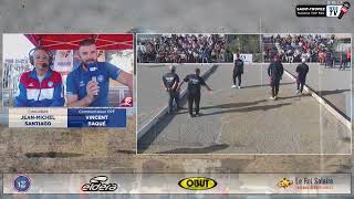 Web TV PPF TOUR 2024  National TOP 500 ST TROPEZ  Demi finale  Equipe GIMENEZ contre BONETTO [upl. by Boatwright]