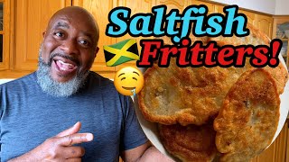 How to make Saltfish Fritters [upl. by Grinnell177]