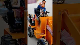 Household agricultural small loader Loader SmallLoader Forklift MadeinChina [upl. by Gristede]