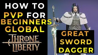 How to PVP as a Greatsword Dagger in Throne and Liberty Global AGS Ravager [upl. by Bremen]