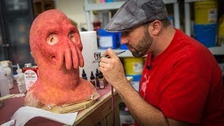 Painting and Airbrushing The Zoidberg Project [upl. by Heins]