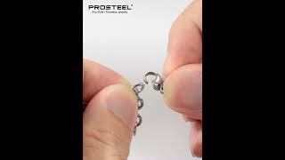 PROSTEEL Bracelet Allah bracelet islamique arabe avec breloques et perles en acier inoxydable [upl. by Enelear]