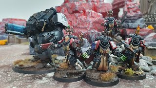 Black Templars vs Orks Warhammer 40k battle report [upl. by Anil]