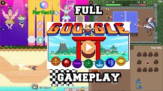 Google Doodle Champion Island Games Begin  FULL GAMEPLAY [upl. by Leeland]