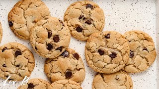 The Best Vegan Chocolate Chip Cookie Recipe [upl. by Dnomaid]