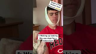 Wisdom Teeth Removals are no joke 😂funny wisdom teeth fypシ゚viral [upl. by Adirahs]