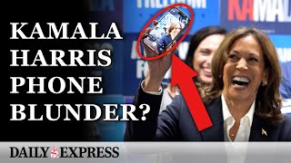 Did Kamala Harris fake a phone call with a voter [upl. by Ykcim]