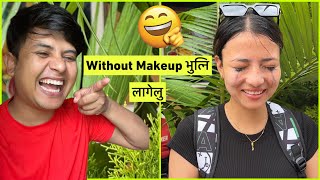 Makeup Bina Bhootni Jasto Dekhinchey 😂Rajshreesharma0 [upl. by Ethelda]