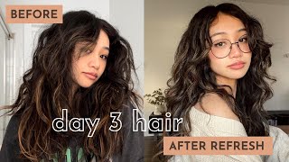 How To Refresh Wavy Hair [upl. by Anjela883]