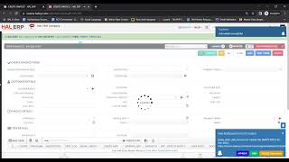 Proforma Sales Invoice  HAL ERP [upl. by Enilemme]