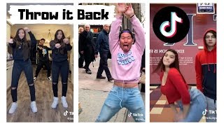 Throw it Back Dance Challenge  TikTok Compilation  Cookiee Kawaii  Vibe [upl. by Emelina]